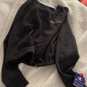 Champion cropped crew sweatshirt